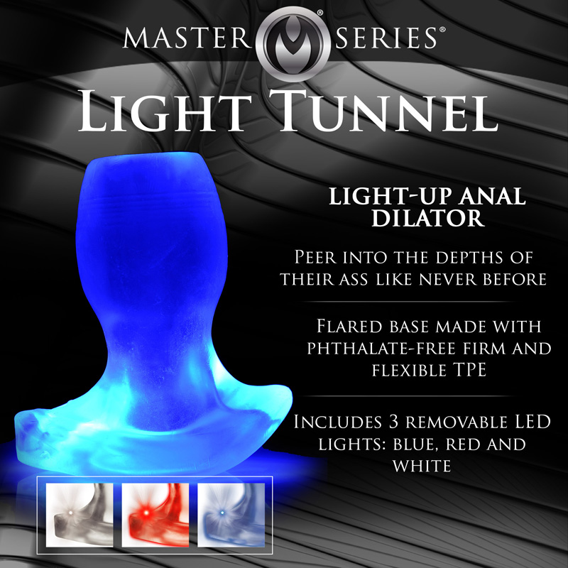 Light-Tunnel Light-Up Anal Dilator - Large - Image 2