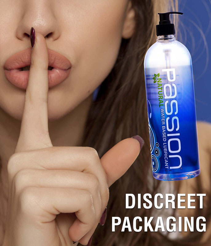 Passion Natural Water-Based Lubricant - 34 oz - Image 6