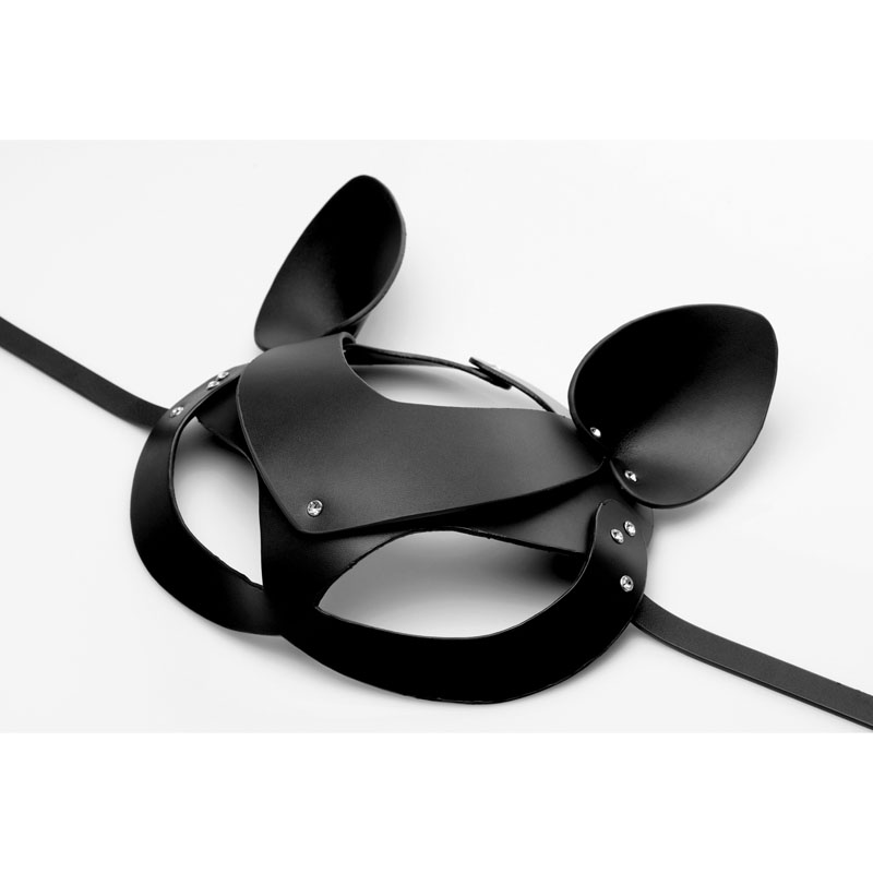 Bad Kitten Leather Cat Mask - Image 3