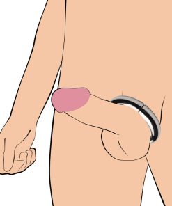 Mega Magnetize Stainless Steel Magnetic Cock Ring