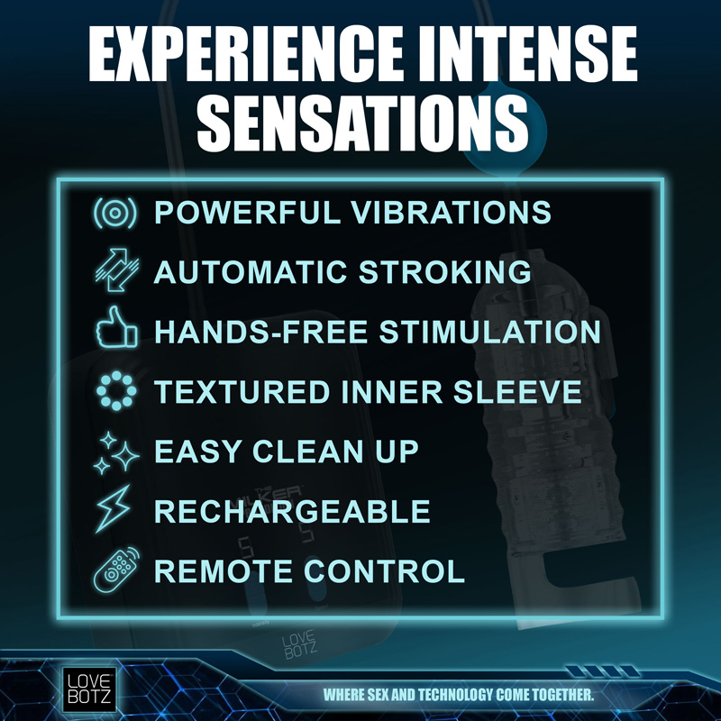 The Milker Pro Edition with Automatic Stroking, Suction and Vibration - Image 5