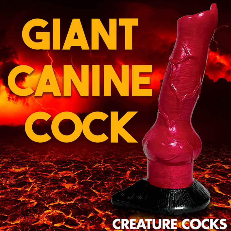 Hell-Hound Canine Penis Silicone Dildo - Image 3