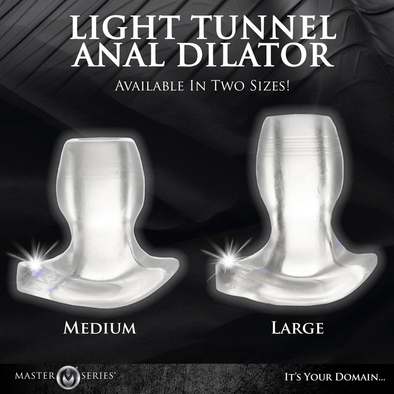 Light-Tunnel Light-Up Anal Dilator - Medium - Image 10