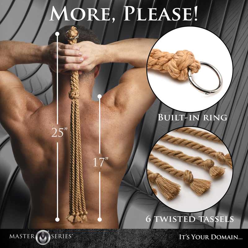 Swashbuckler Rope Flogger - Image 4