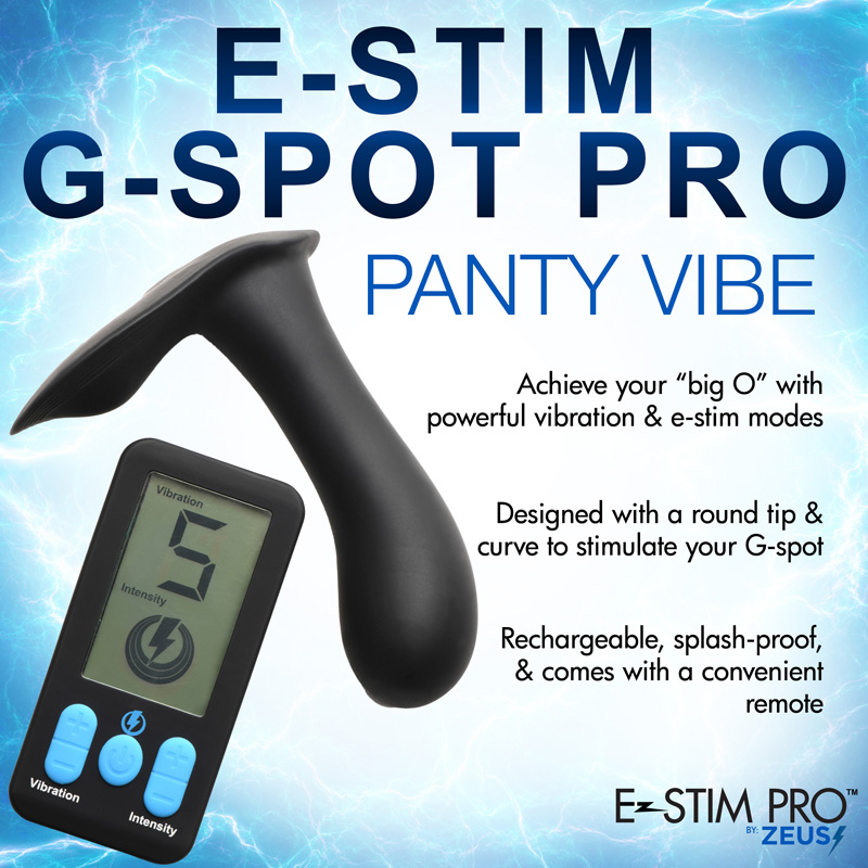 E-Stim G-Spot Silicone Panty Vibe - Image 2