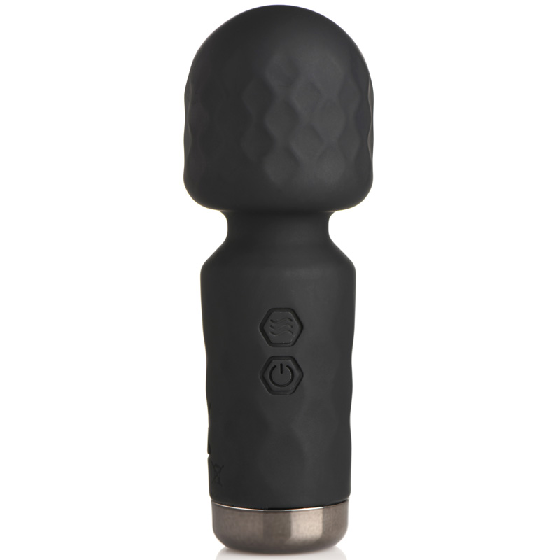 10X Mini Silicone Wand - Black - Image 9