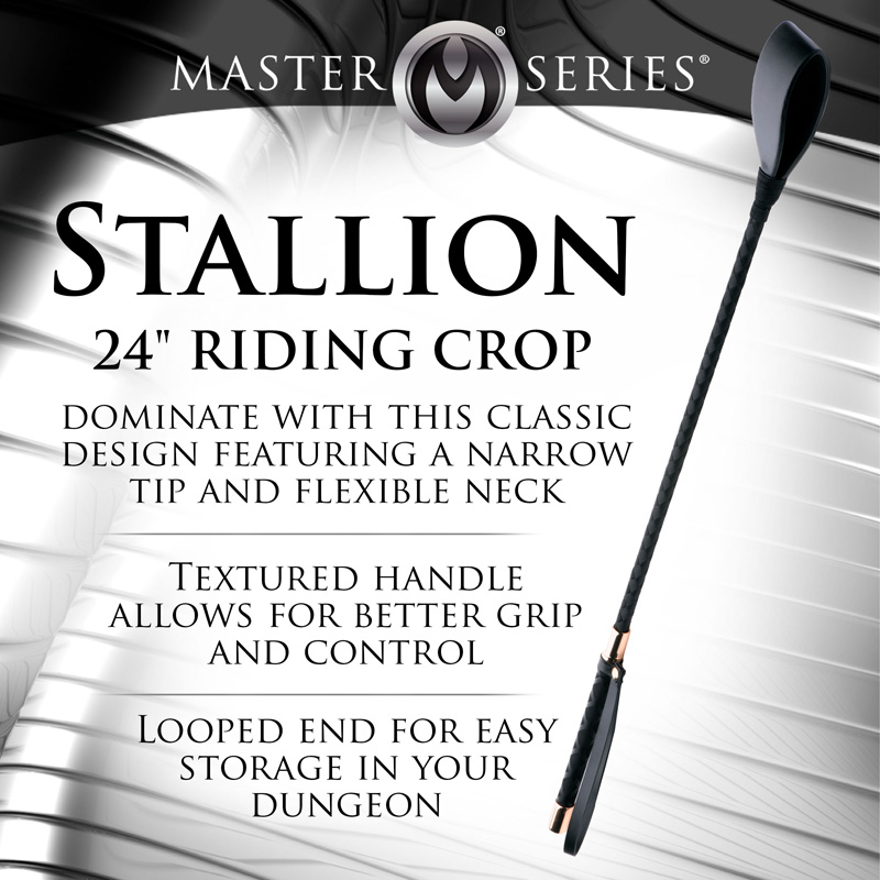 Stallion Riding Crop - 24 Inch - Image 2
