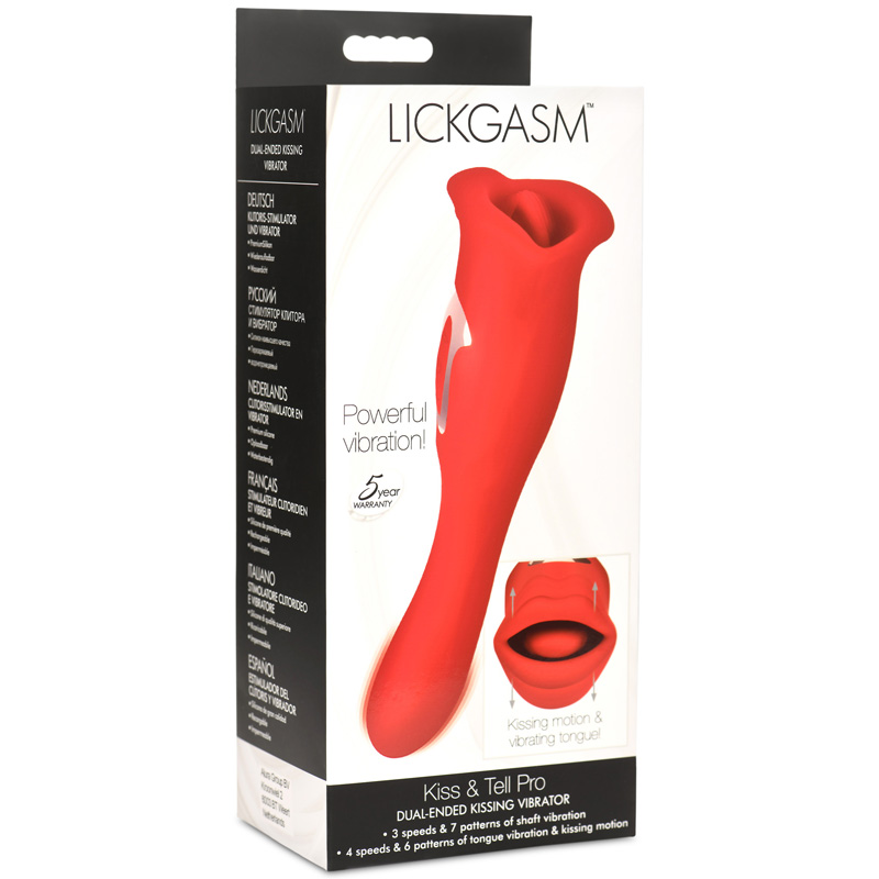 Kiss and Tell Pro Dual-ended Kissing Vibrator - Image 12