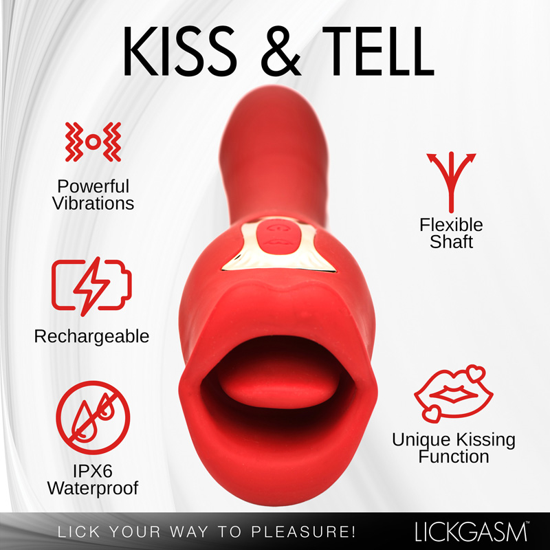 Kiss and Tell Pro Dual-ended Kissing Vibrator - Image 5