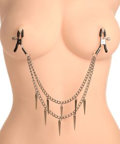 Daggers Double Chain Nipple Clamps
