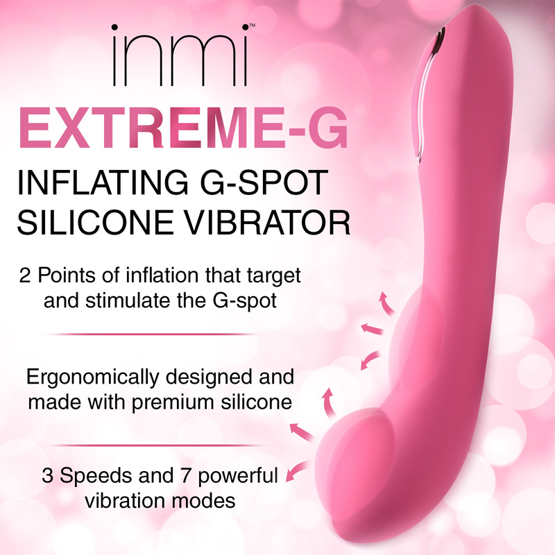 Extreme-G Inflating G-spot Silicone Vibrator - Image 2