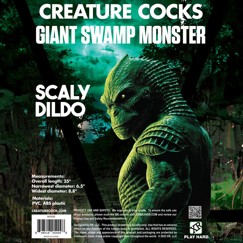 Scaly Swamp Monster 3 Foot Giant Dildo - Image 12