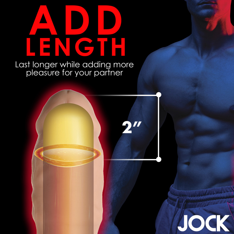 Extra Thick 2 Inch Penis Extension - Light - Image 5