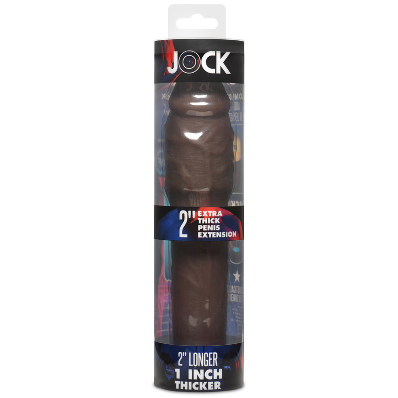 Extra Thick 2 Inch Penis Extension - Dark - Image 9