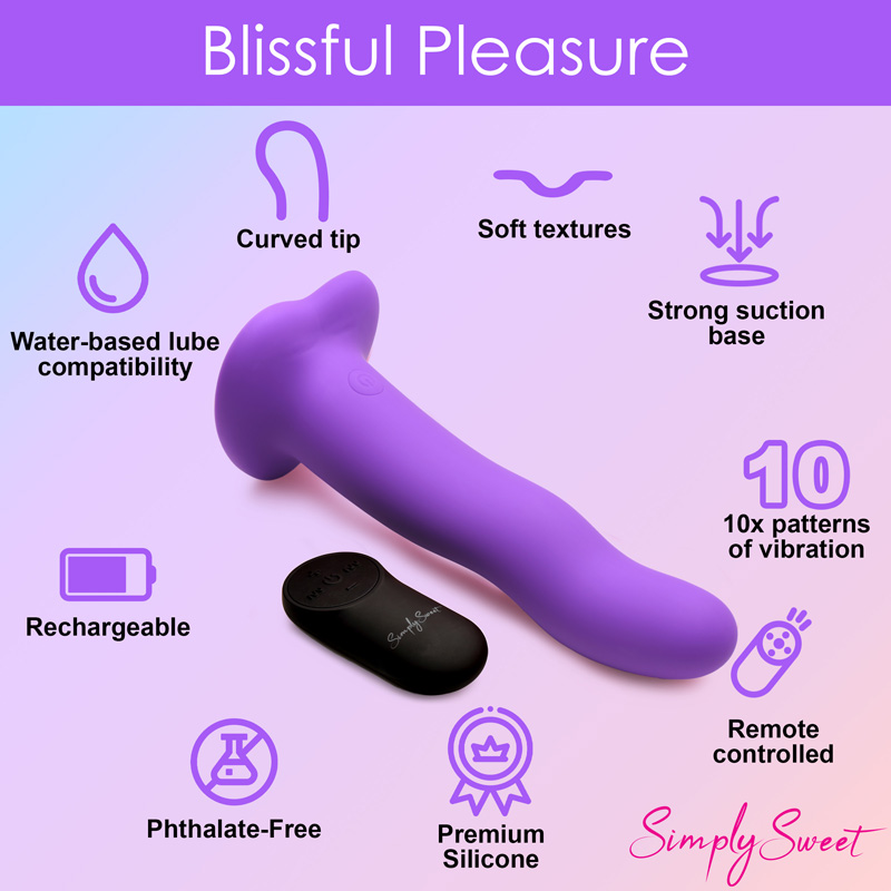21X Vibrating Wavy Silicone Dildo - Image 5