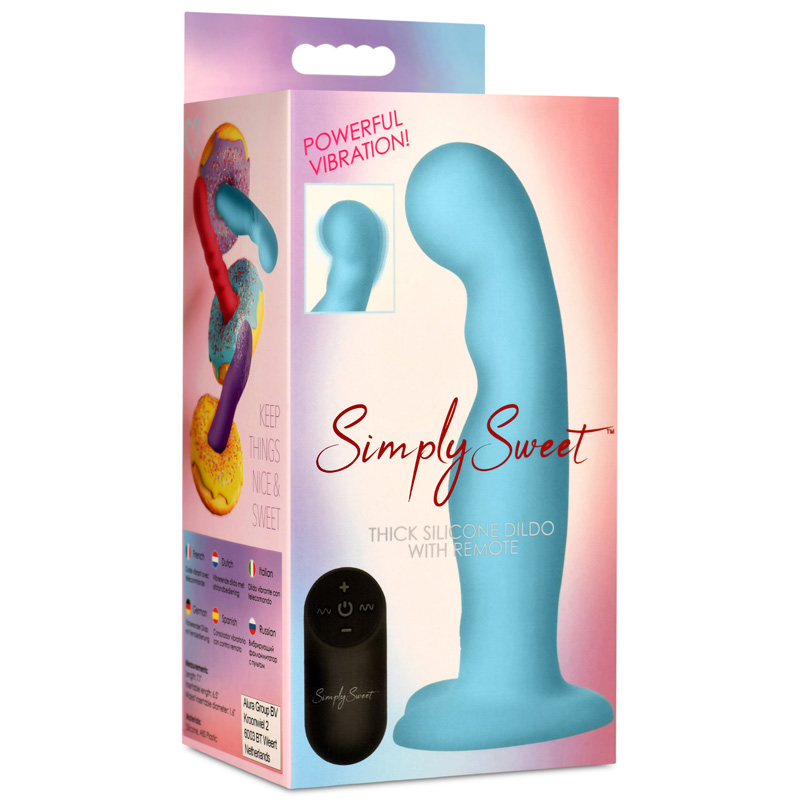 21X Vibrating Thick Silicone Dildo - Image 13