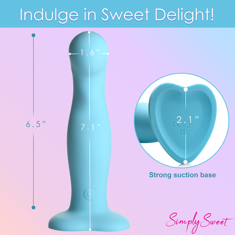 21X Vibrating Thick Silicone Dildo - Image 4