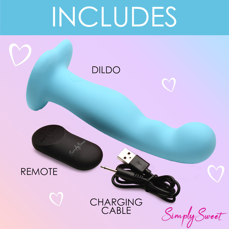 21X Vibrating Thick Silicone Dildo - Image 8