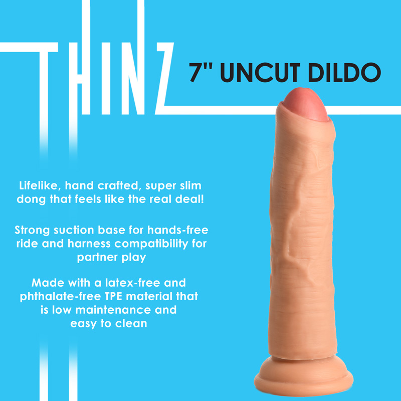 7 Inch Uncut Dildo - Image 2