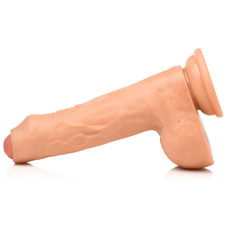 7 Inch uncut Dildo with Balls - Image 9