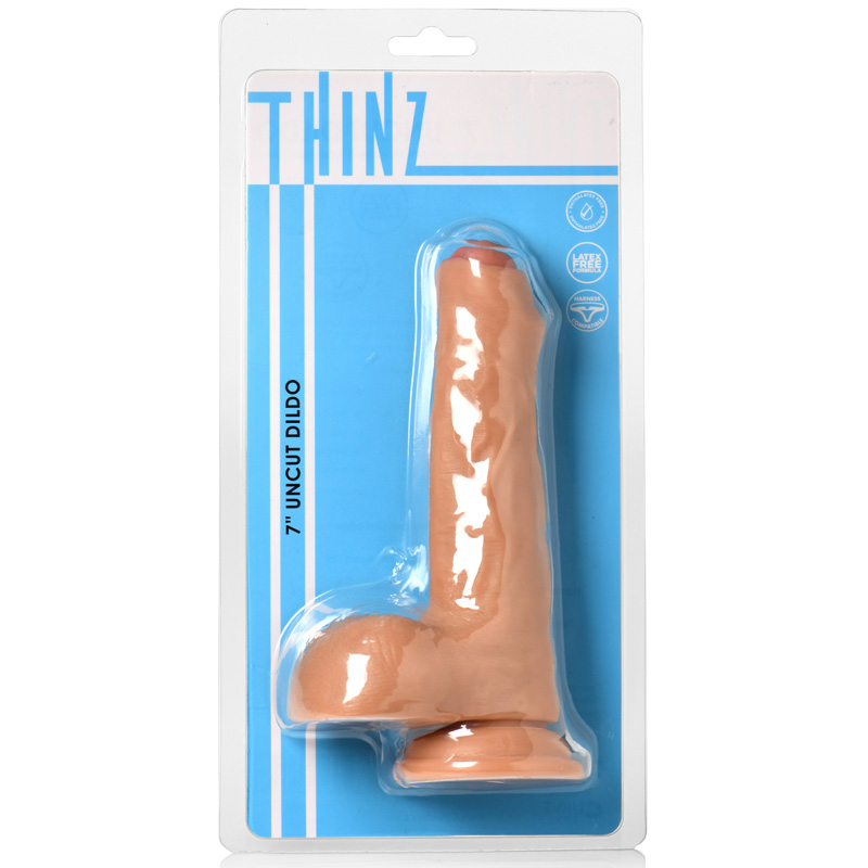 7 Inch uncut Dildo with Balls - Image 10
