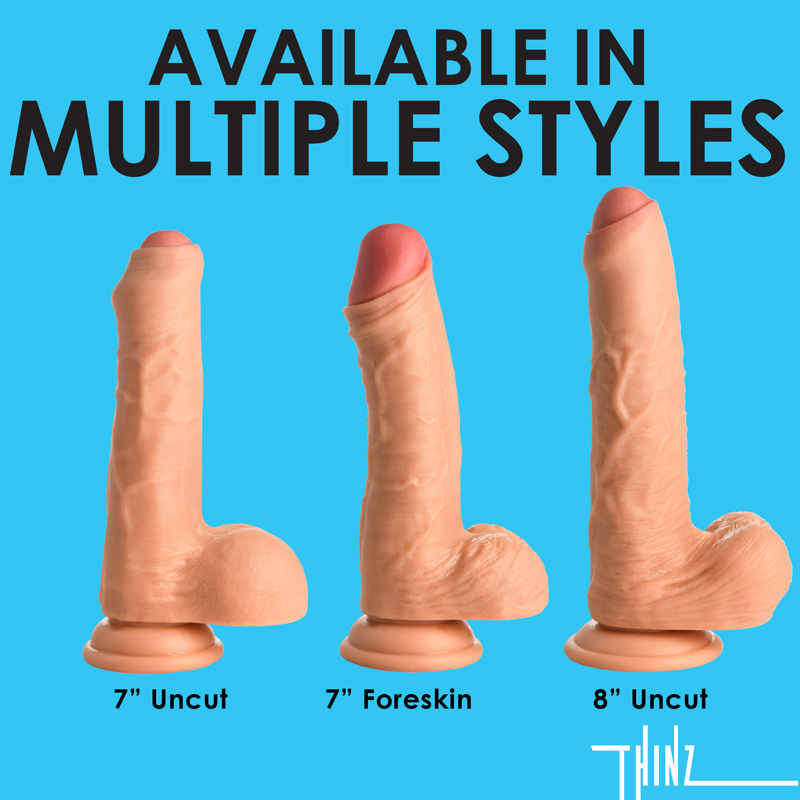 7 Inch uncut Dildo with Balls - Image 7