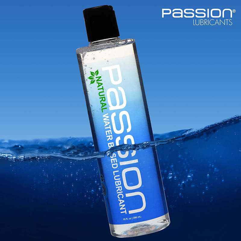 Passion Natural Water-Based Lubricant - 10 oz - Image 3