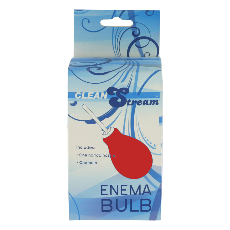 CleanStream Enema Bulb Red - Image 2