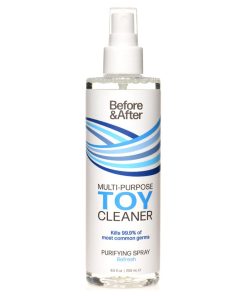 Before and After Anti-Bacterial Adult Toy Cleaner 8 fl oz