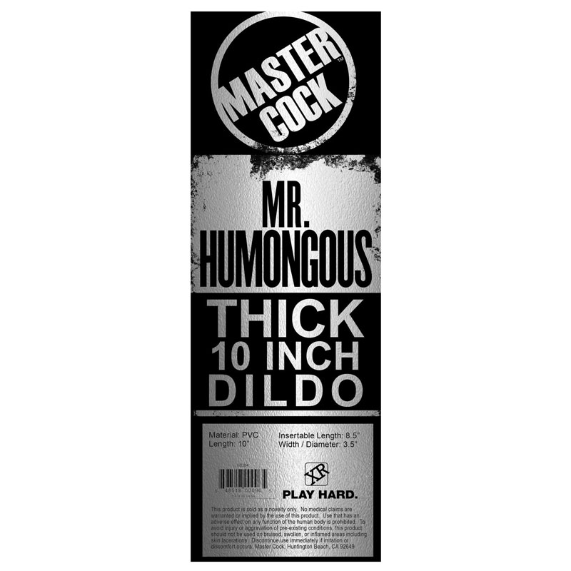 Mr. Humongous Thick 10 Inch Dildo - Image 2