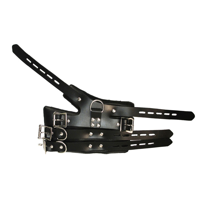 Strict Leather Four Buckle Suspension Cuffs - Image 3