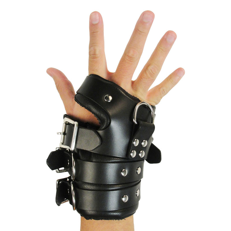 Strict Leather Four Buckle Suspension Cuffs - Image 2