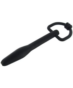 Silicone Cum-Thru D-Ring Penis Plug