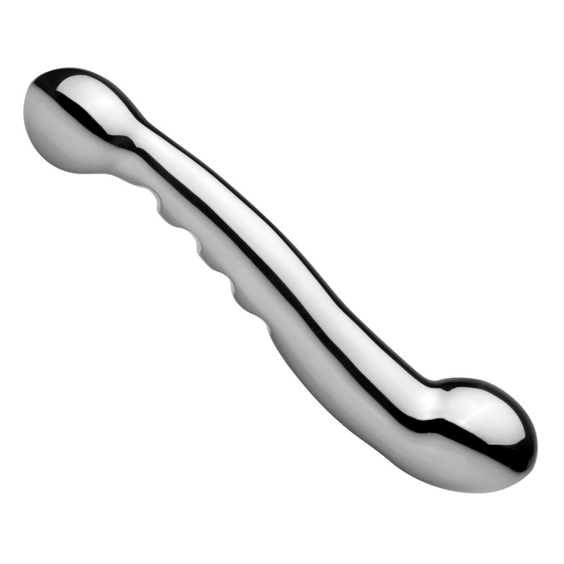 Steel Elegance Dual Ended Dildo - Image 2