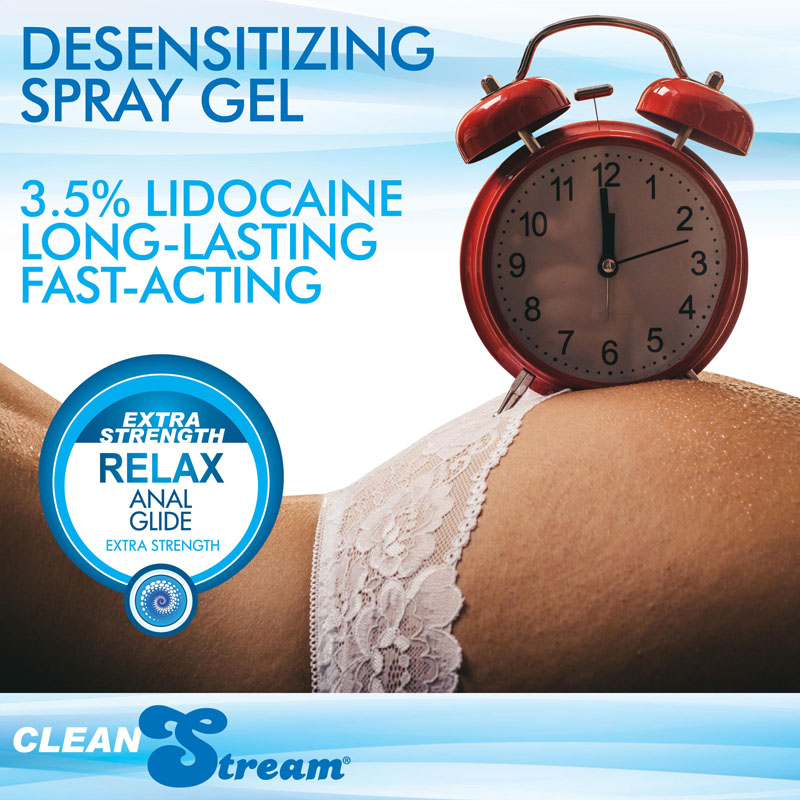 Clean Stream Relax Desensitizing Anal Lube 17 oz - Image 2