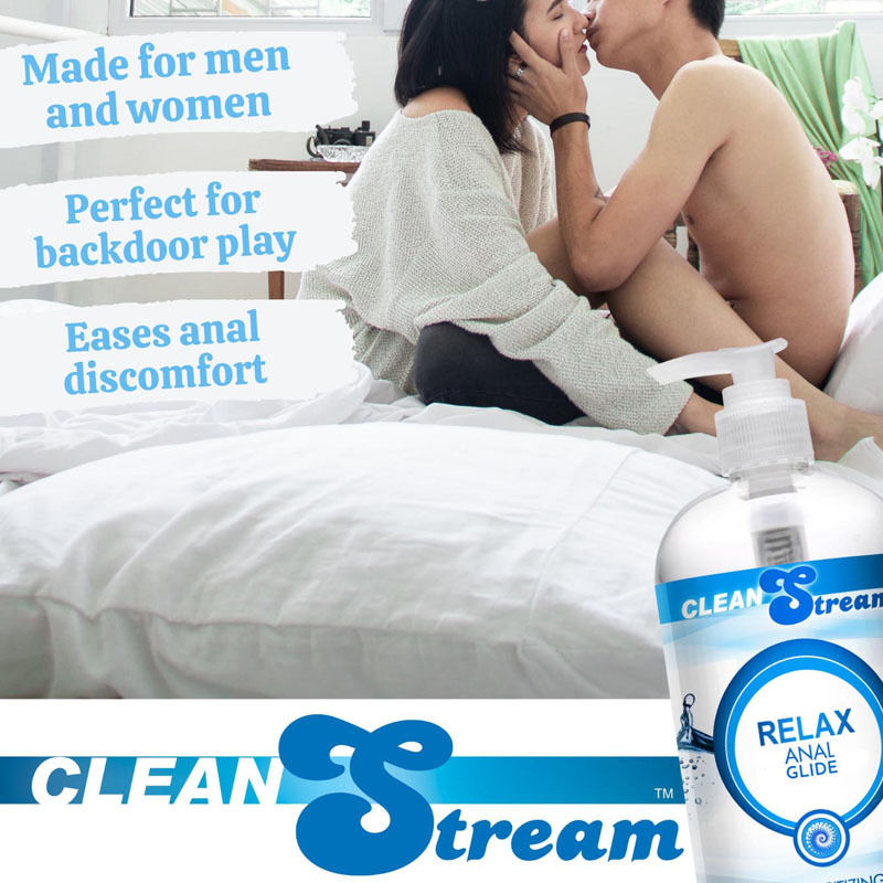 Clean Stream Relax Desensitizing Anal Lube 17 oz - Image 4