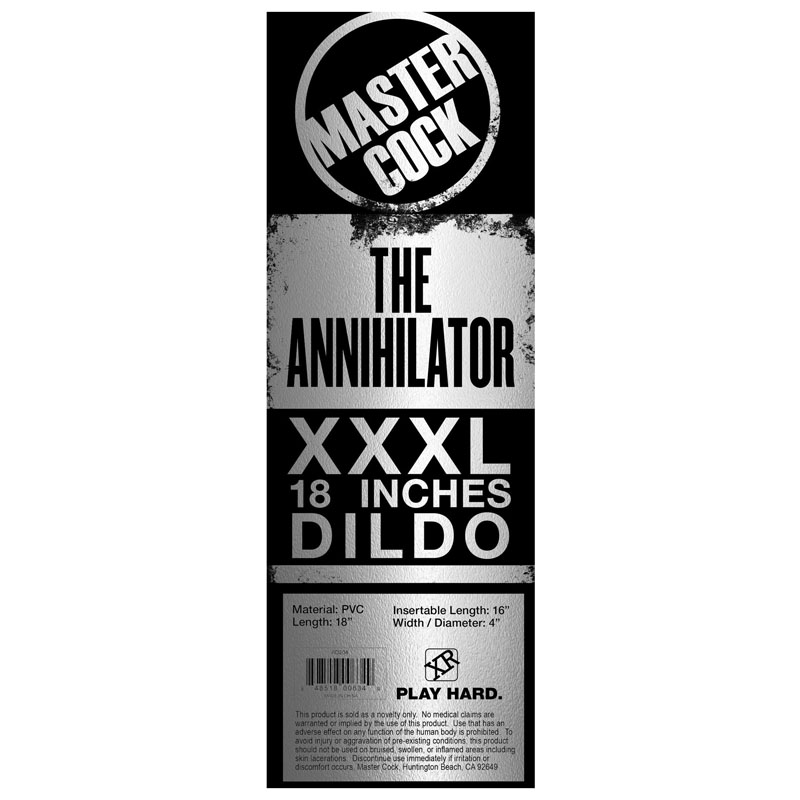 The Annihilator XXXL 18 Inch Dildo - Image 5