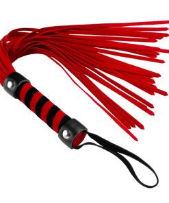Short Suede Flogger - Red