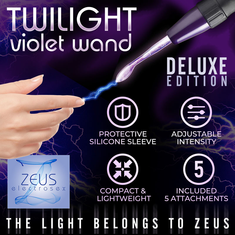 Zeus Deluxe Edition Twilight Violet Wand Kit - Image 2