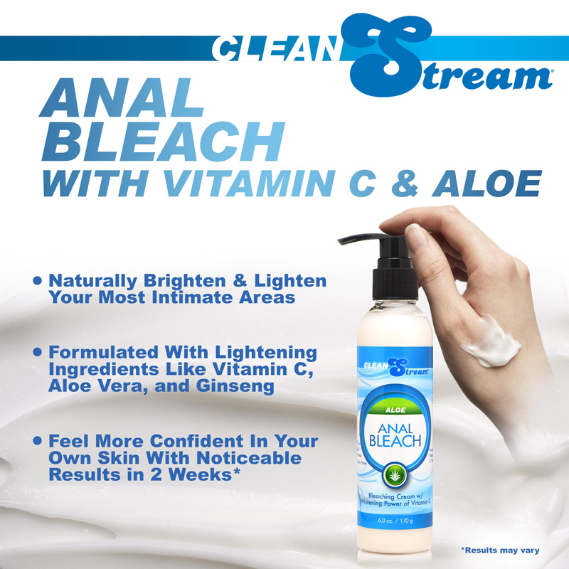 Anal Bleach with Vitamin C and Aloe- 6 oz - Image 2