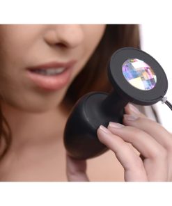Paragon Gem Accented Vibrating Anal Plug with Internal Stimulation