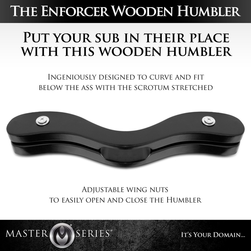 The Enforcer Black Wooden Humbler - Image 5