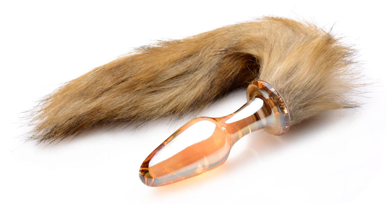 Fox Tail Glass Anal Plug - Image 4