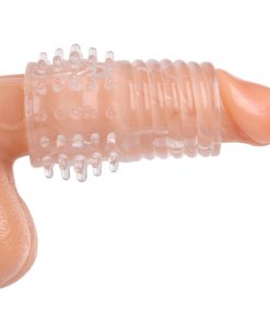 Pig in a Blanket Textured Penis Enlarger Sleeve