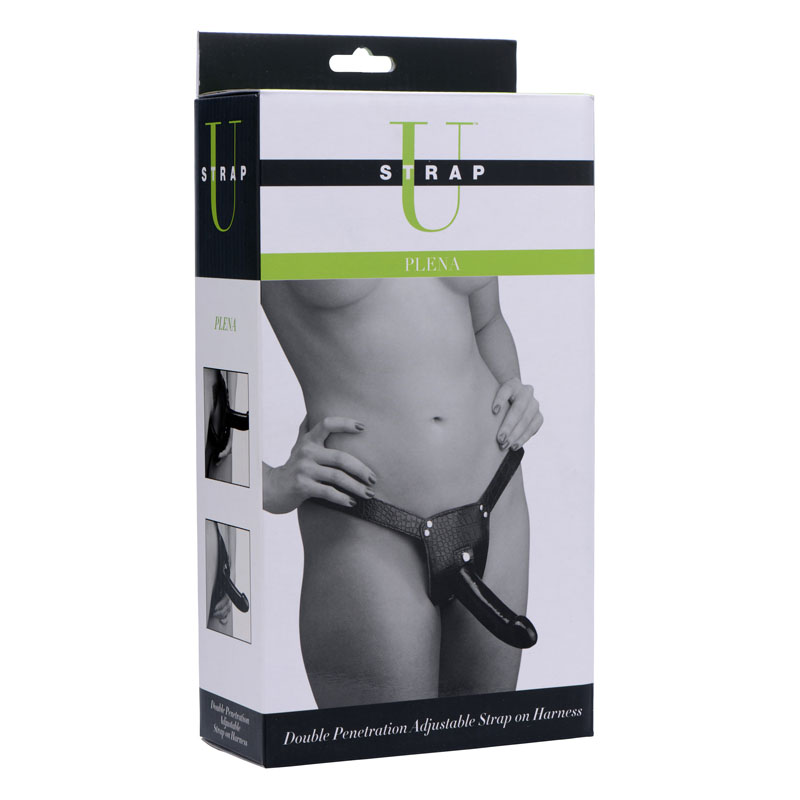 Plena Double Penetration Adjustable Strap on Harness - Image 7