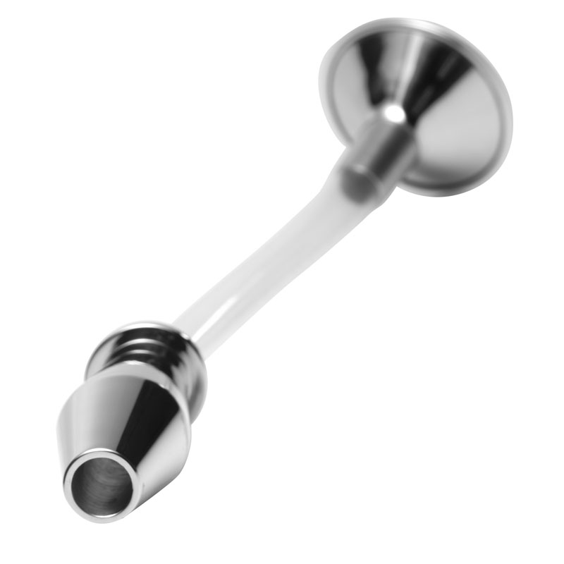 Stainless Steel Ass Funnel with Hollow Anal Plug - Image 4