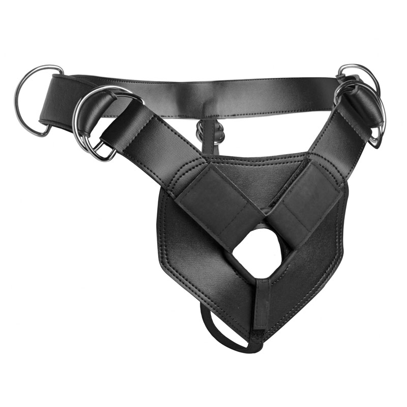 Flaunt Heavy Duty Strap On Harness with Dildo - Image 3