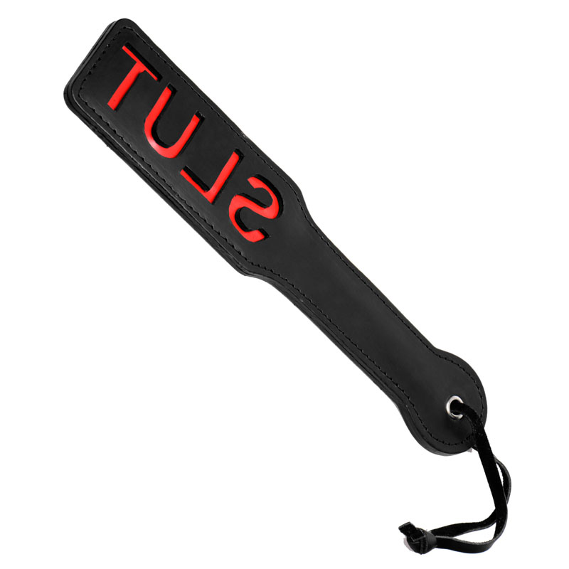 SLUT Steel Enforced Spanking Paddle - Image 3