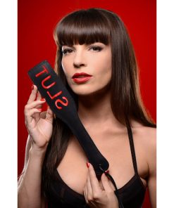 SLUT Steel Enforced Spanking Paddle