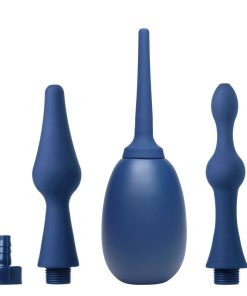 Flex Tip Silicone Attachment Kit with 8 oz Enema Bulb